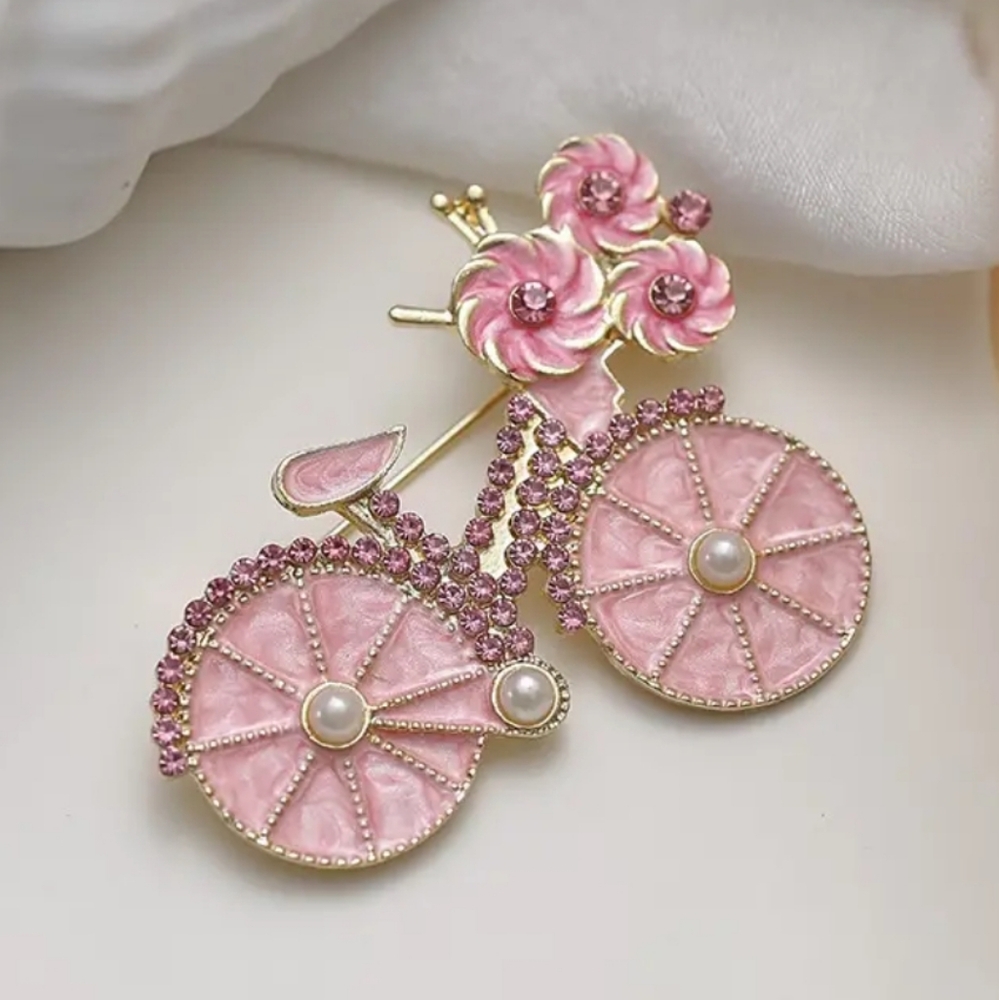 🌺Bicycle Brooch Lapel Pin Gifts For Her